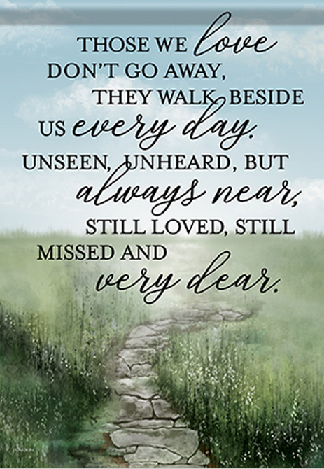 "Always Near" Dura Soft™ Garden Flag