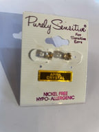 Purely Sensitive Birthstone Earrings PIERCED