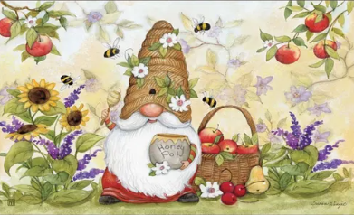 Bee Happy Gnome MatMate