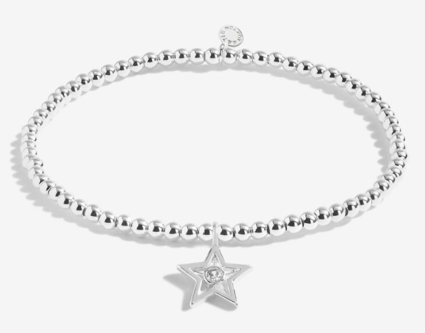 A LITTLE | THE BEST IS YET TO COME | Silver | Bracelet | 6 7/8" stretch