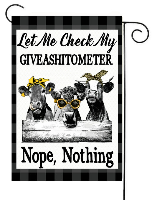 Give a Shit Garden Flag G2140