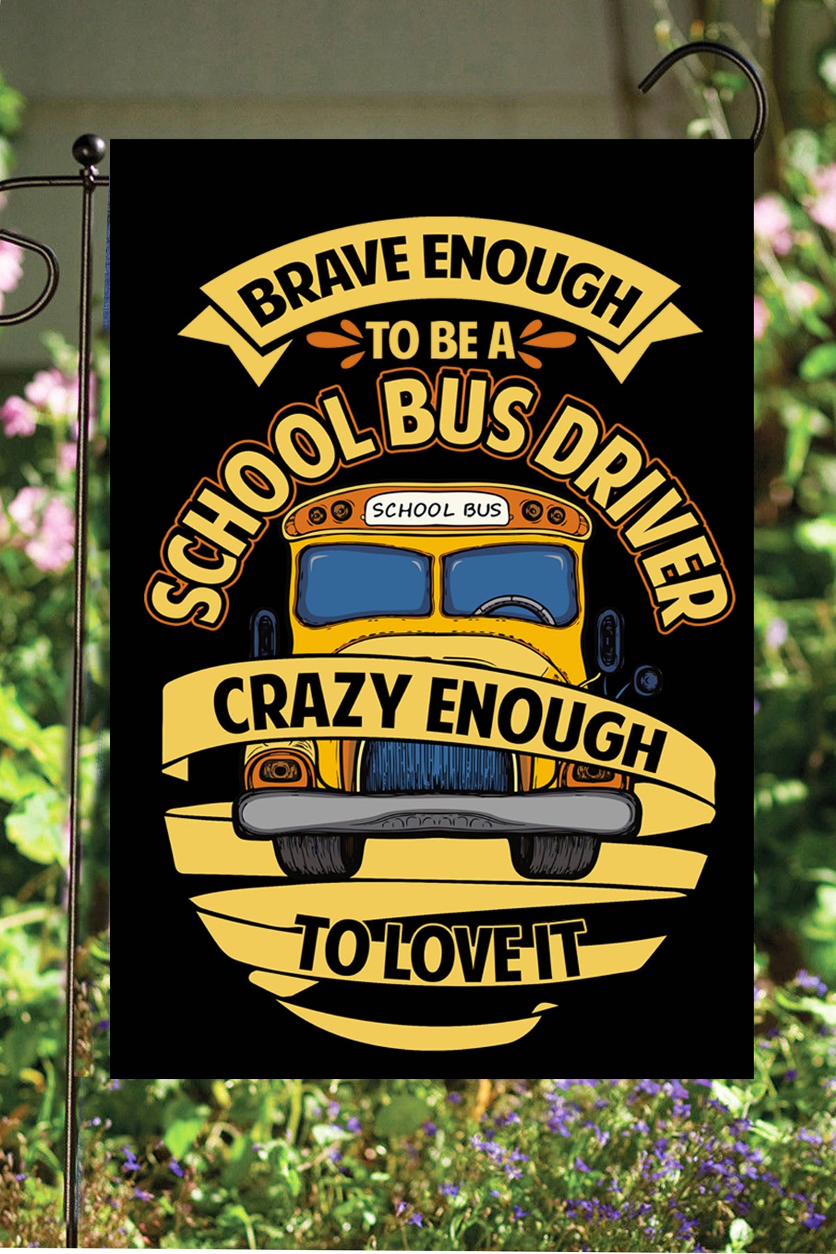 School Bus Driver Garden Flag G1651