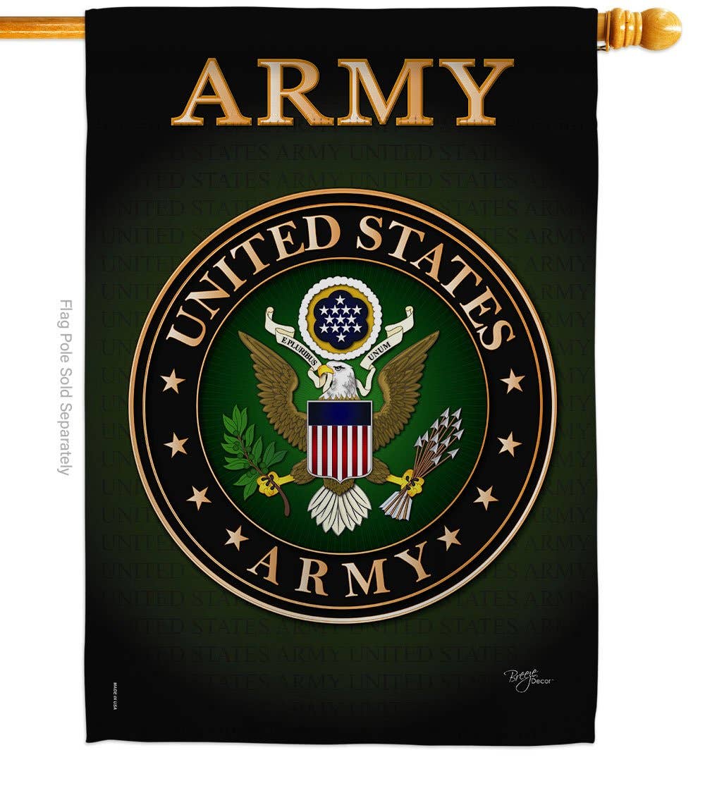 Army Armed Forces Military Decor Flag