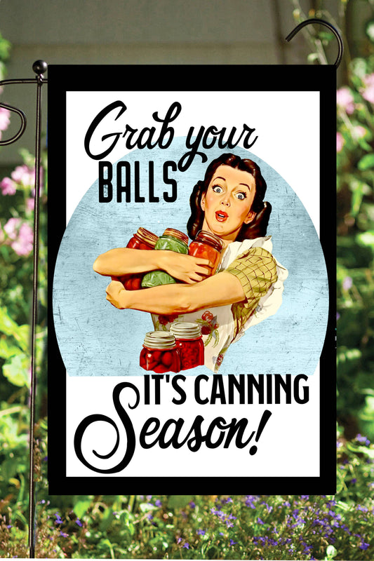 Grab Your Balls Garden Flag G1927