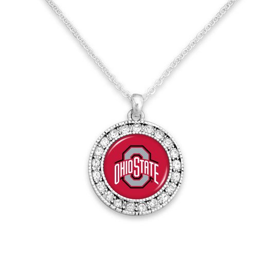 From The Heart - Ohio State Buckeyes Kenzie Necklace