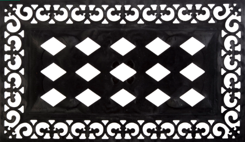 Fleur Scroll Sassafras Mat Tray