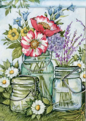 Fresh Picked Flowers Flag