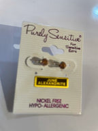 Purely Sensitive Birthstone Earrings PIERCED