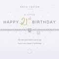 HAPPY 21ST BIRTHDAY BRACELET