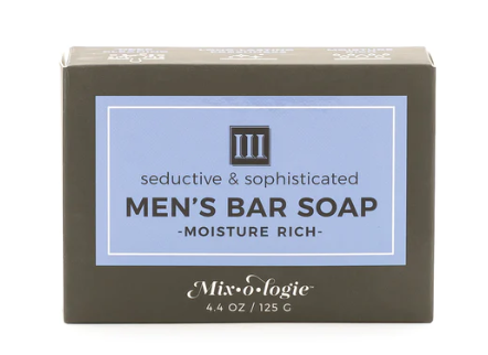 BAR SOAP - MEN'S III (SEDUCTIVE & SOPHISTICATED) SCENT