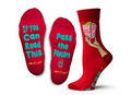 TWO LEFT FEET Pass the Popcorn Socks