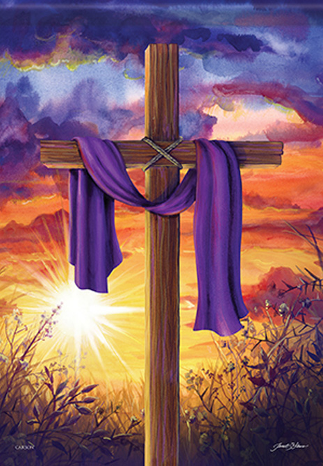 "Triumphant Cross" Dura Soft™ Flag