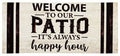 Welcome to Our Patio Sassafras Switch Mat